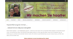 Desktop Screenshot of epilation-reuther.de